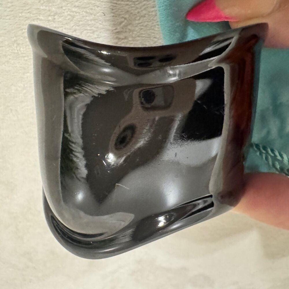 Elsa Peretti® Medium Bone Cuff in Black Finish over Copper - Tiffany & Co.